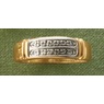 10K Diamond Unisex Double Row Ring, , large