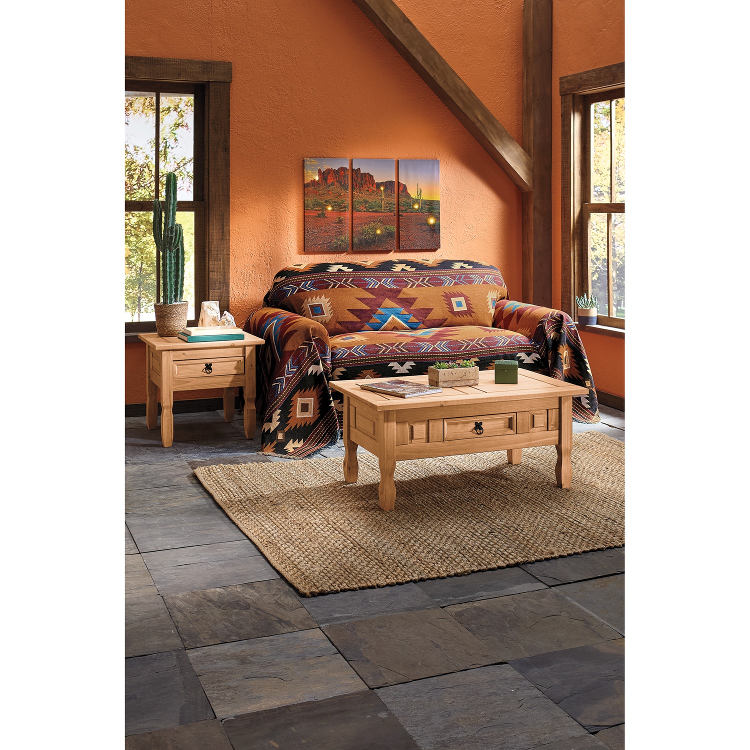 Pine Coffee Table | Seventh Avenue