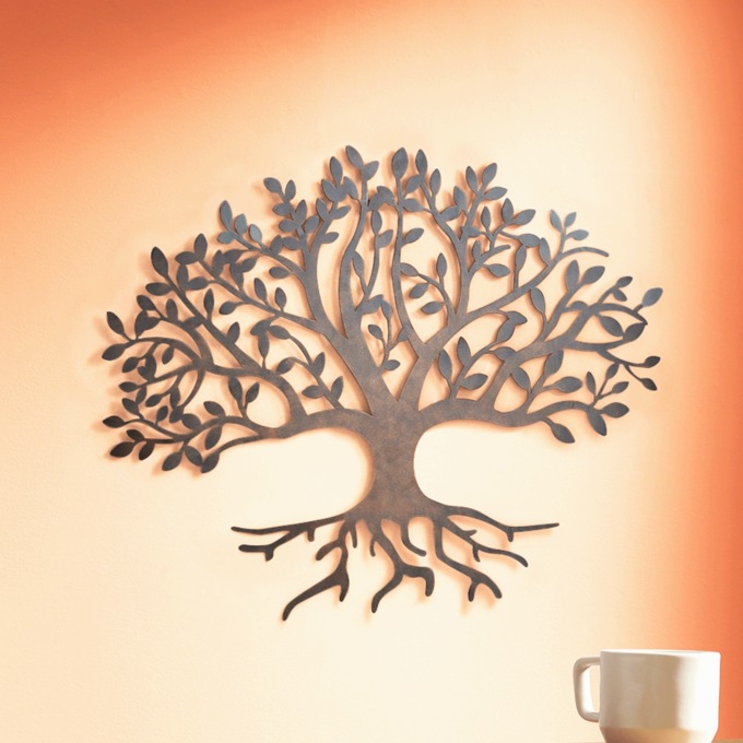 Metal Tree of Life Wall Art, , large