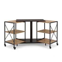 Expandable Rotatable Powered TV Stand, , large