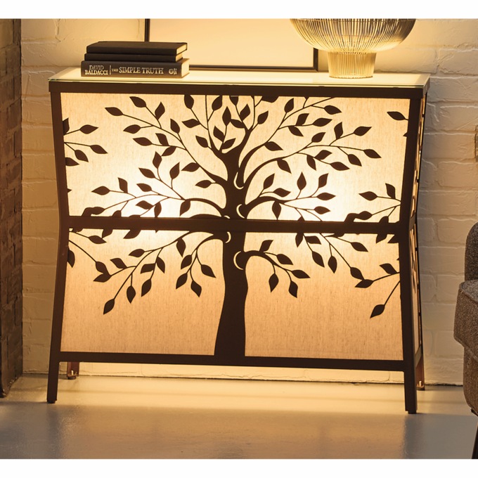 Vera Lit Console Table, , large