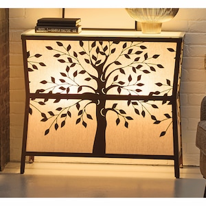 Vera Lit Console Table, , large