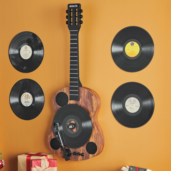 Guitar Record Player Stereo, , large