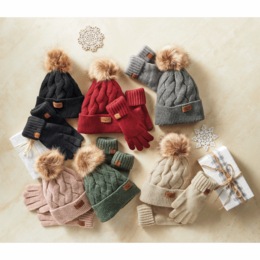 Britt&#39;s Knits Mainstay Hat and Tech Glove Set, , large