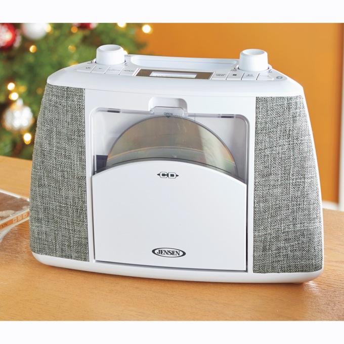 Jensen Portable Bluetooth CD Music System, , large