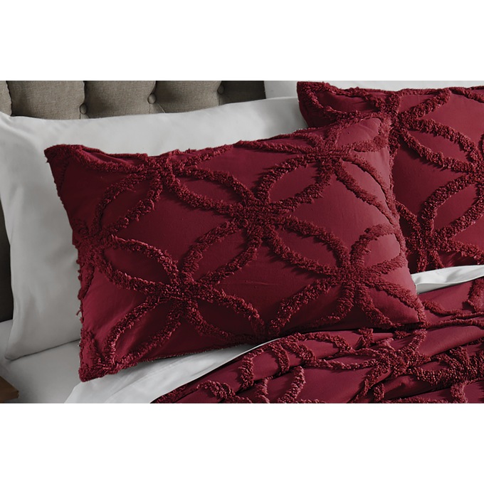 Solid Chenille Sham, , large