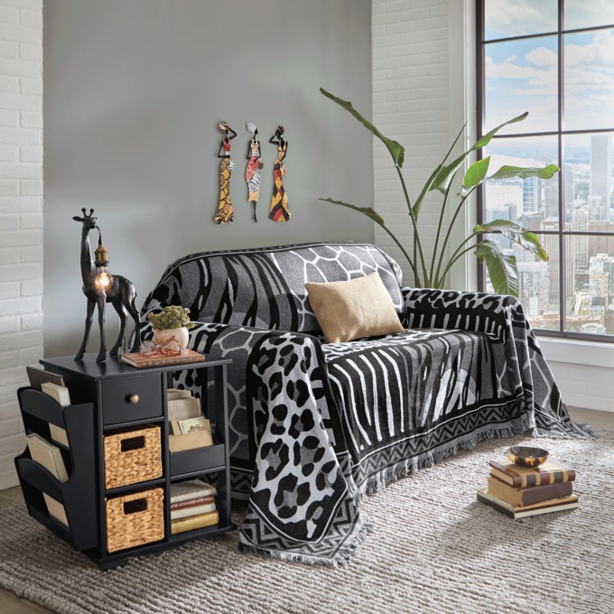 Sahara Tapestry Furniture Throw, , large