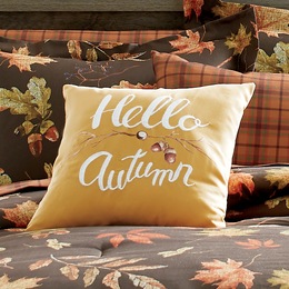 Autumn Leaves Accent Pillow, , large