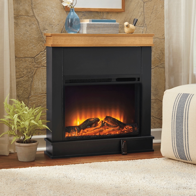 Harbor Electric Fireplace with Mantel, , large