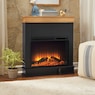 Harbor Electric Fireplace with Mantel, , large
