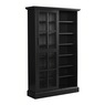 Merrick Sliding-Door Media Cabinet, Black, large