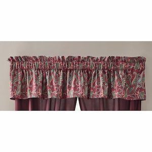 Jewel Paisley Valance, , large