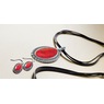 Oval Southwest Necklace and Earring Set, , large
