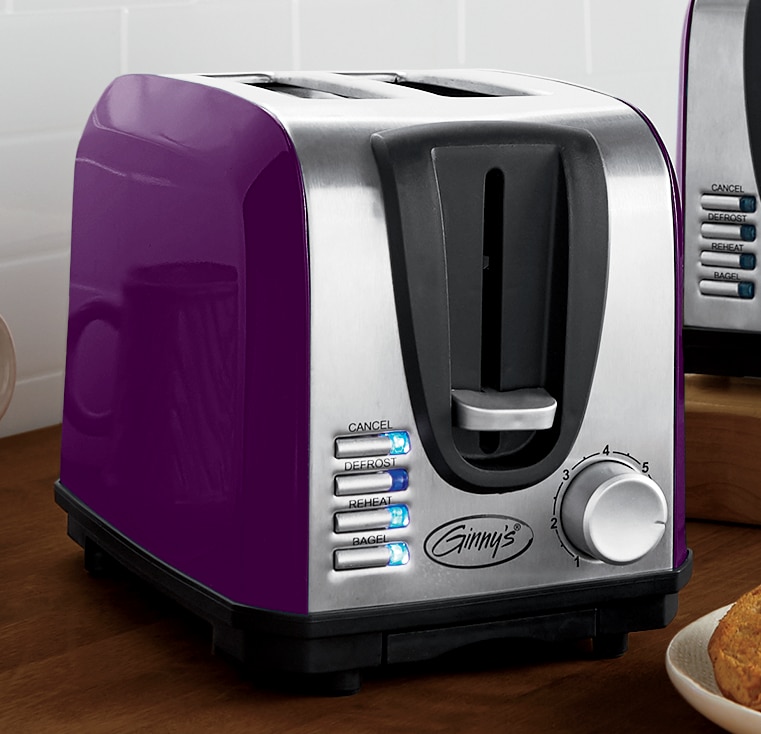 Ginny&rsquo;s Essential 2-Slice Toaster with 7 Browning Levels, , large