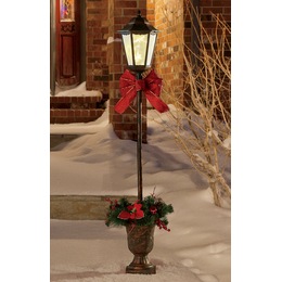 Prelit Lamppost, , large
