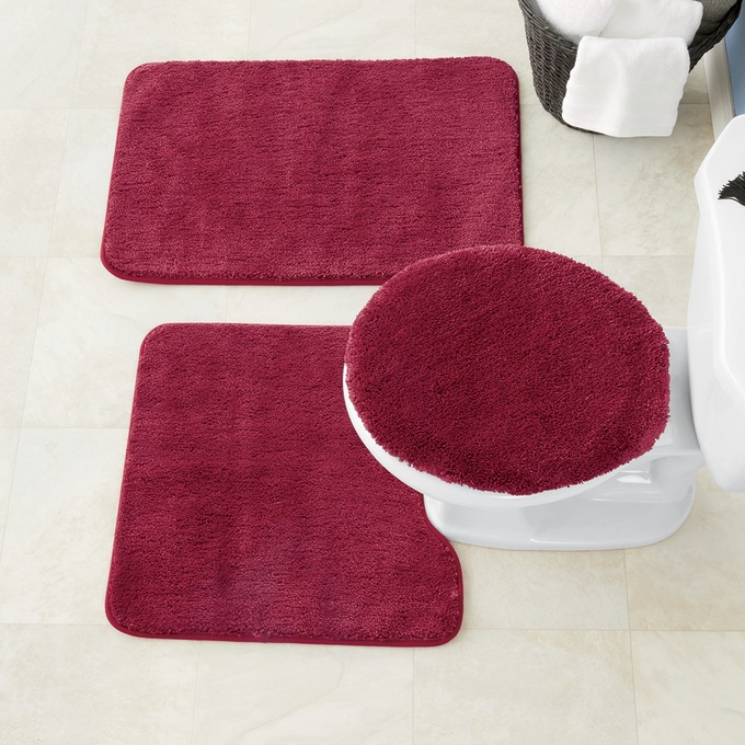 Mayfair 3 Piece Bath Mat Set Seventh Avenue