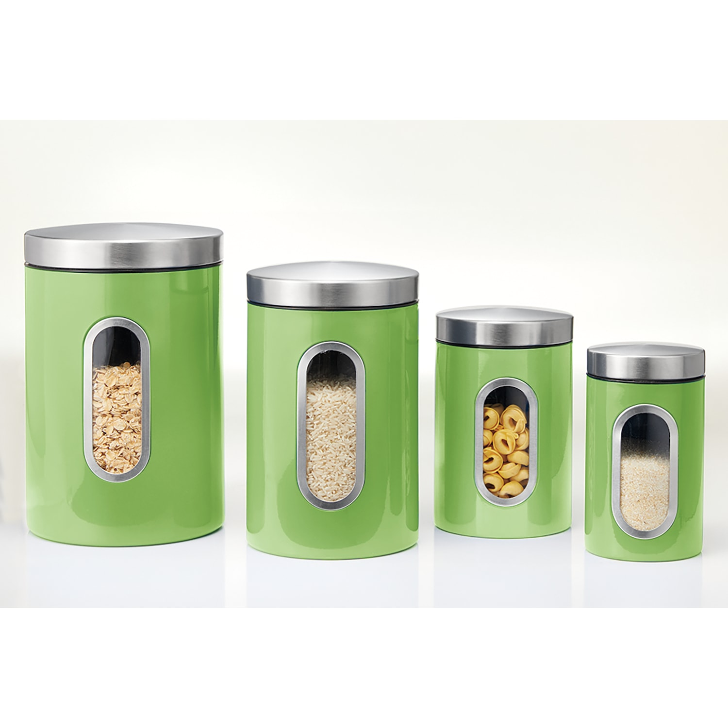 Set of 4 Window Canisters | Seventh Avenue