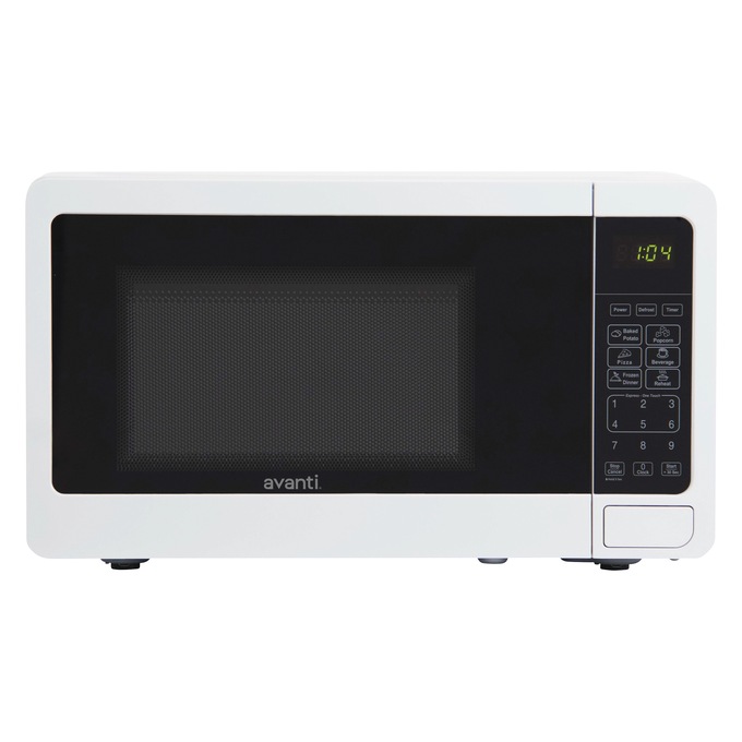 Avanti 0.7 cu. ft. Microwave, White, large