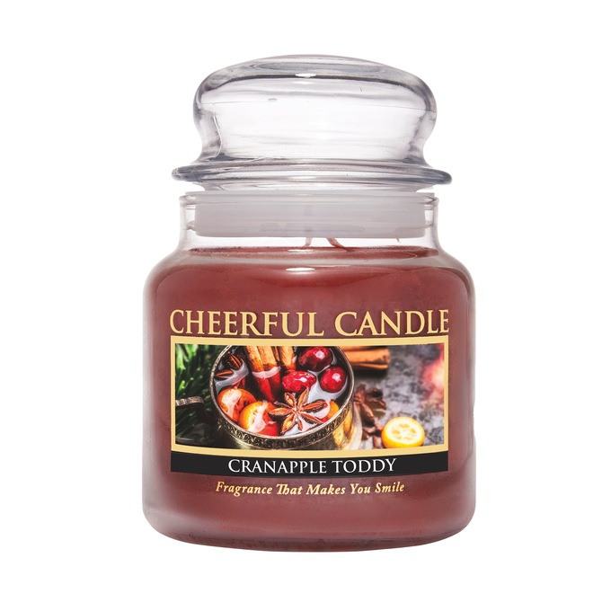 Cheerful Candle 16-oz. Fall/Holiday Jar Candle, , large