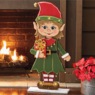 Chunky Wood Cutouts Lit Elf , , large