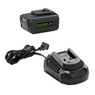 Buy All and Save Pack: Powr-Kraft 20V Reciprocating Saw with 4.0Ah Lithium-Ion Battery & Charger by Montgomery Ward, , large