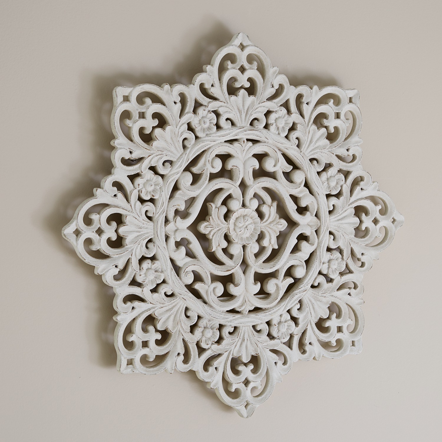Carved Floral Medallion Wall Art Seventh Avenue