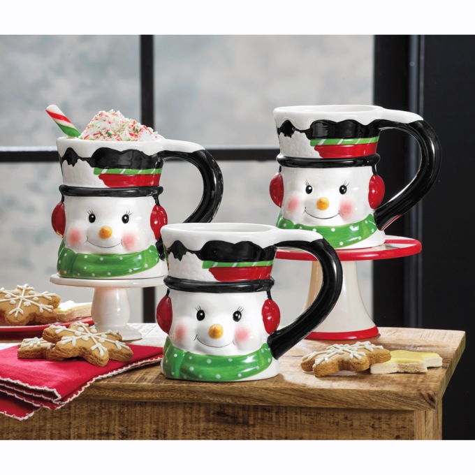 Figural Seasonal Mugs, , large