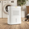 Crane 4-Pint Compact Dehumidifier, White, large