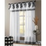 Gingham Trim Window Treatments, , large