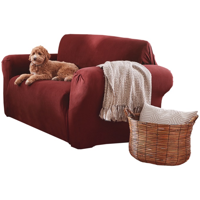 Hudson Stretch Slipcover, , large