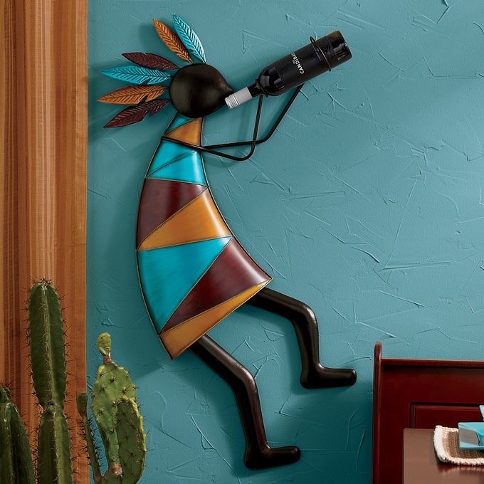 Kokopelli Wine Holder Wall Art Seventh Avenue - Kokopelli Outdoor Wall Art Kokopelli Wine Holder Wall Art Seventh Avenue - Kokopelli Outdoor Wall Art