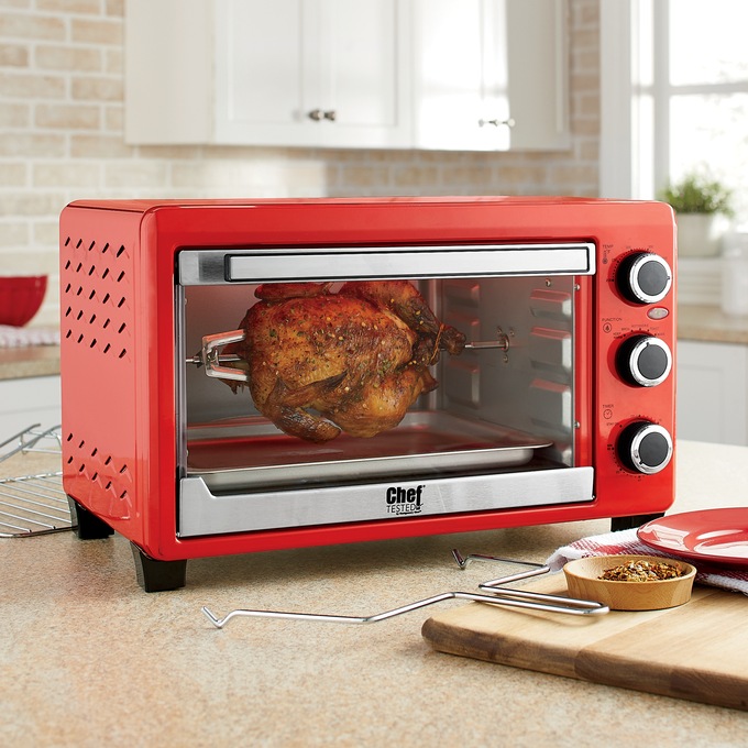 Chef Tested 6-Slice Toaster Oven/Rotisserie by Wards, , large
