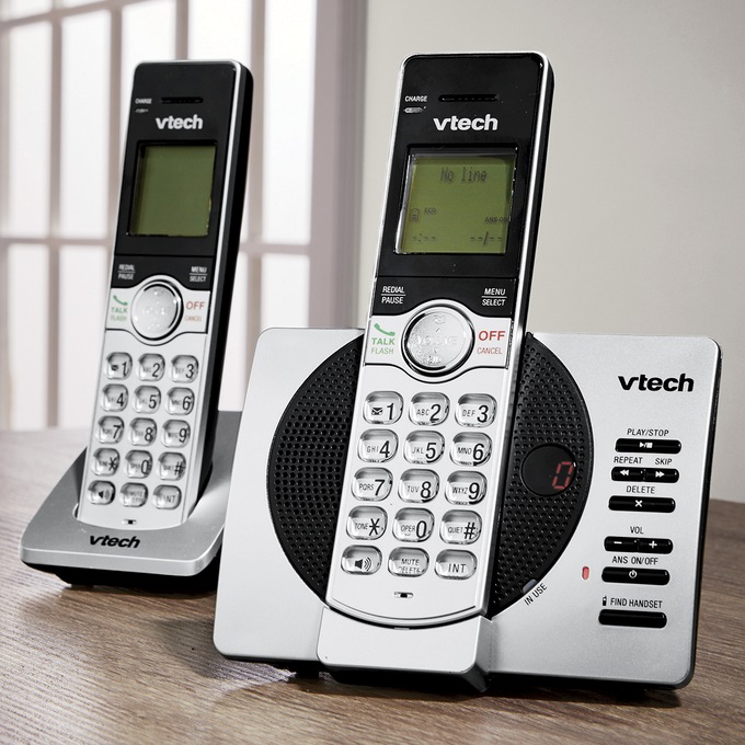 Cordless Answering System with 2 Handsets by Vtech, , large