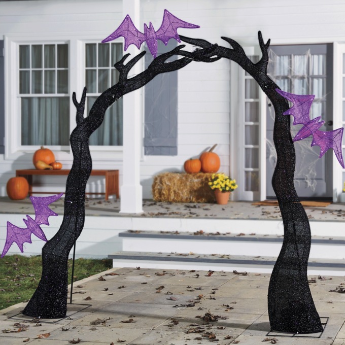 Lit Bat Branch Archway, , large