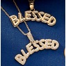 10K Gold Blessed Pendant, , large