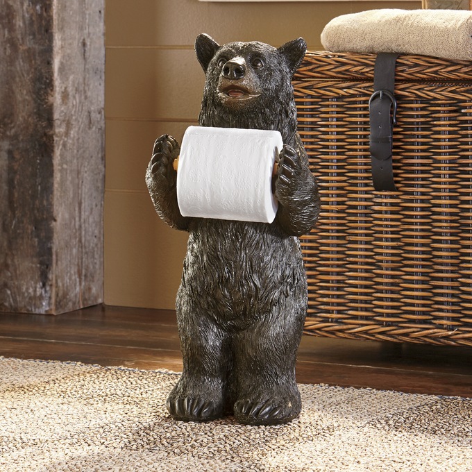 Standing Bear Toilet Paper Holder Seventh Avenue