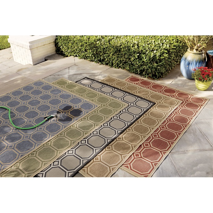Mosaic Indoor/Outdoor Rug Seventh Avenue
