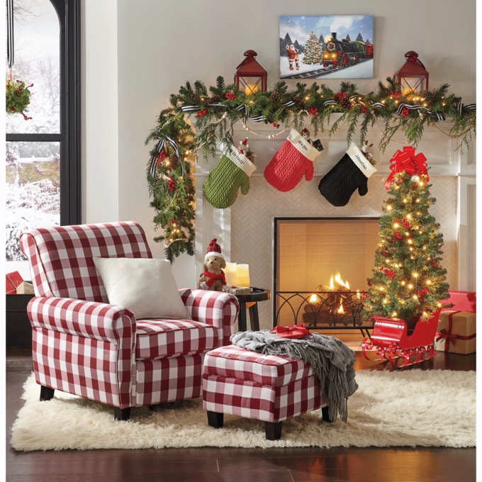 Lit Christmas Express Wall Art, , large