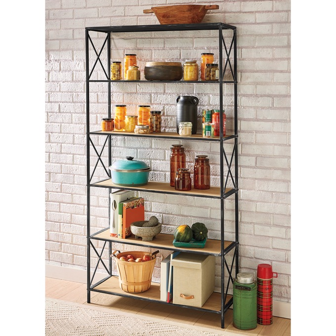 Char 6-Tier Shelf, , large