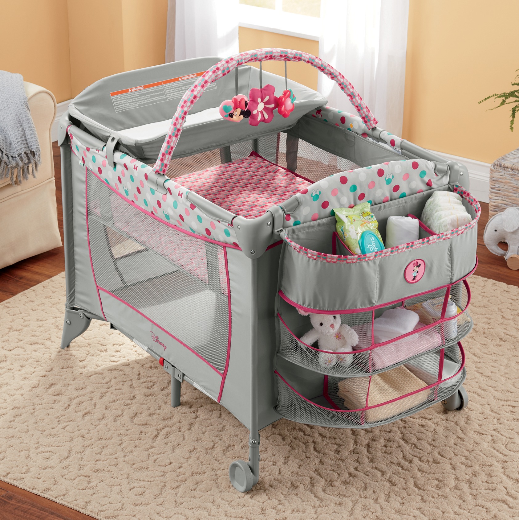 disney baby minnie mouse sweet wonder play yard