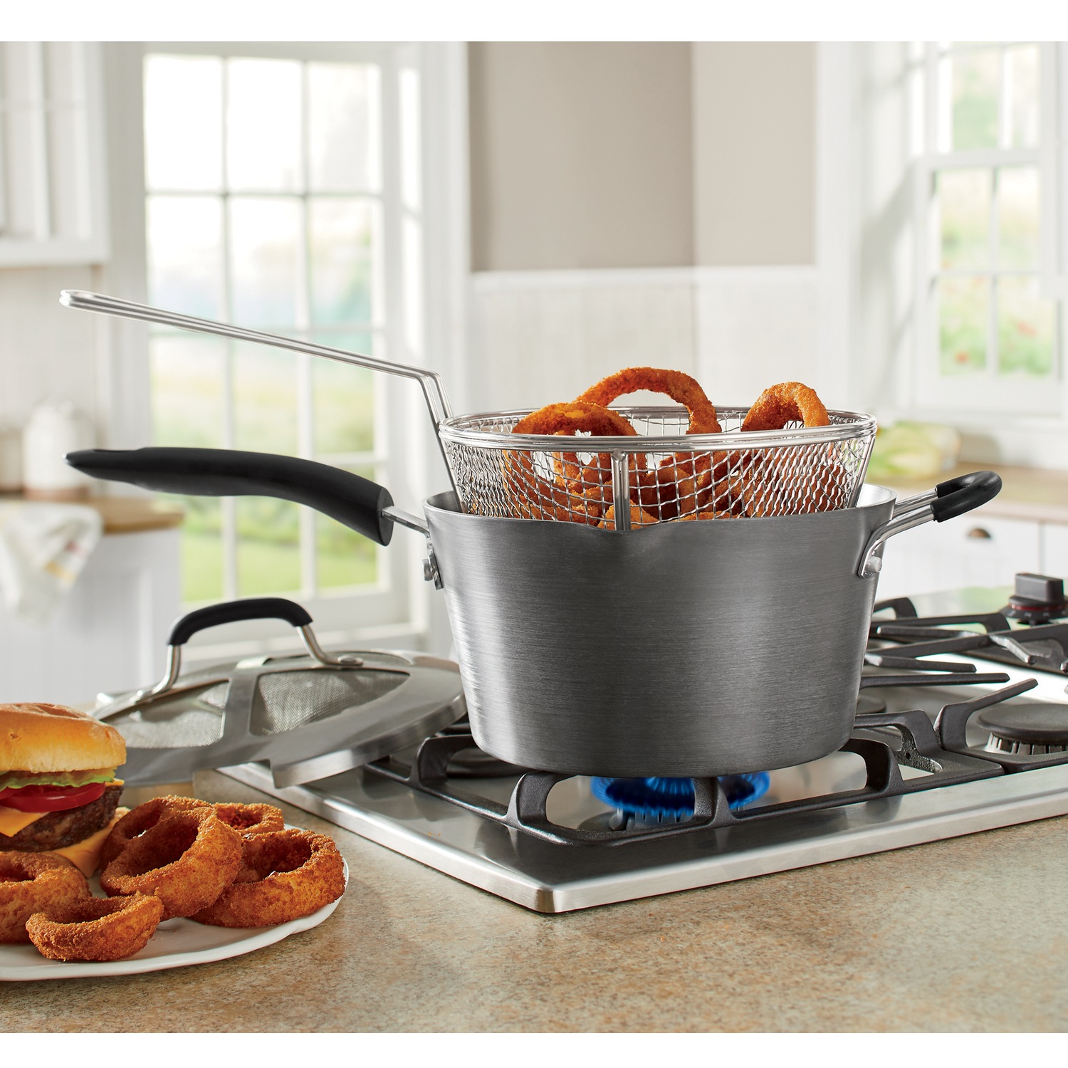 4.5Qt. Stovetop Deep Fryer Set Seventh Avenue