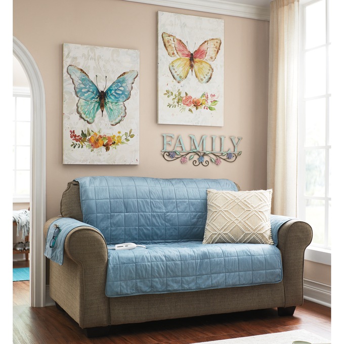 Set of 2 Vintage Butterflies Wall Art, , large