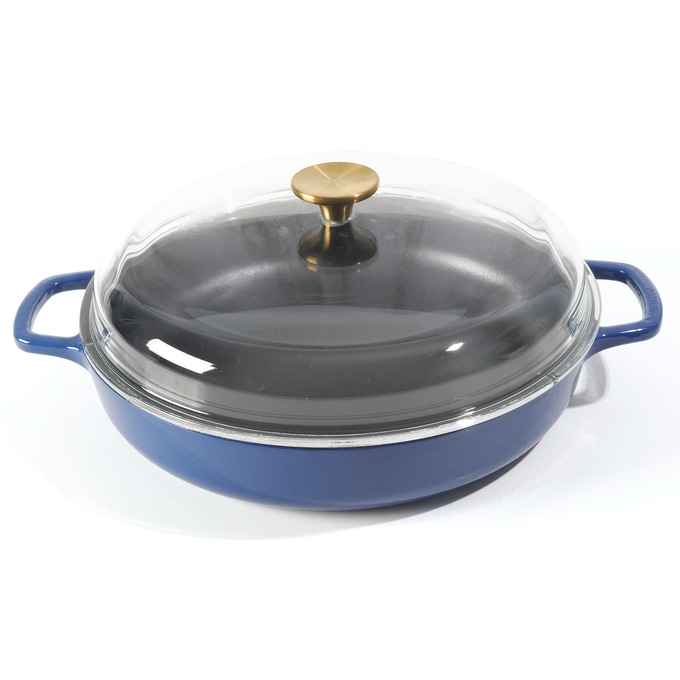 Sur La Table Supper Club 3.75-qt. Enameled Cast Iron Everyday Pan, , large