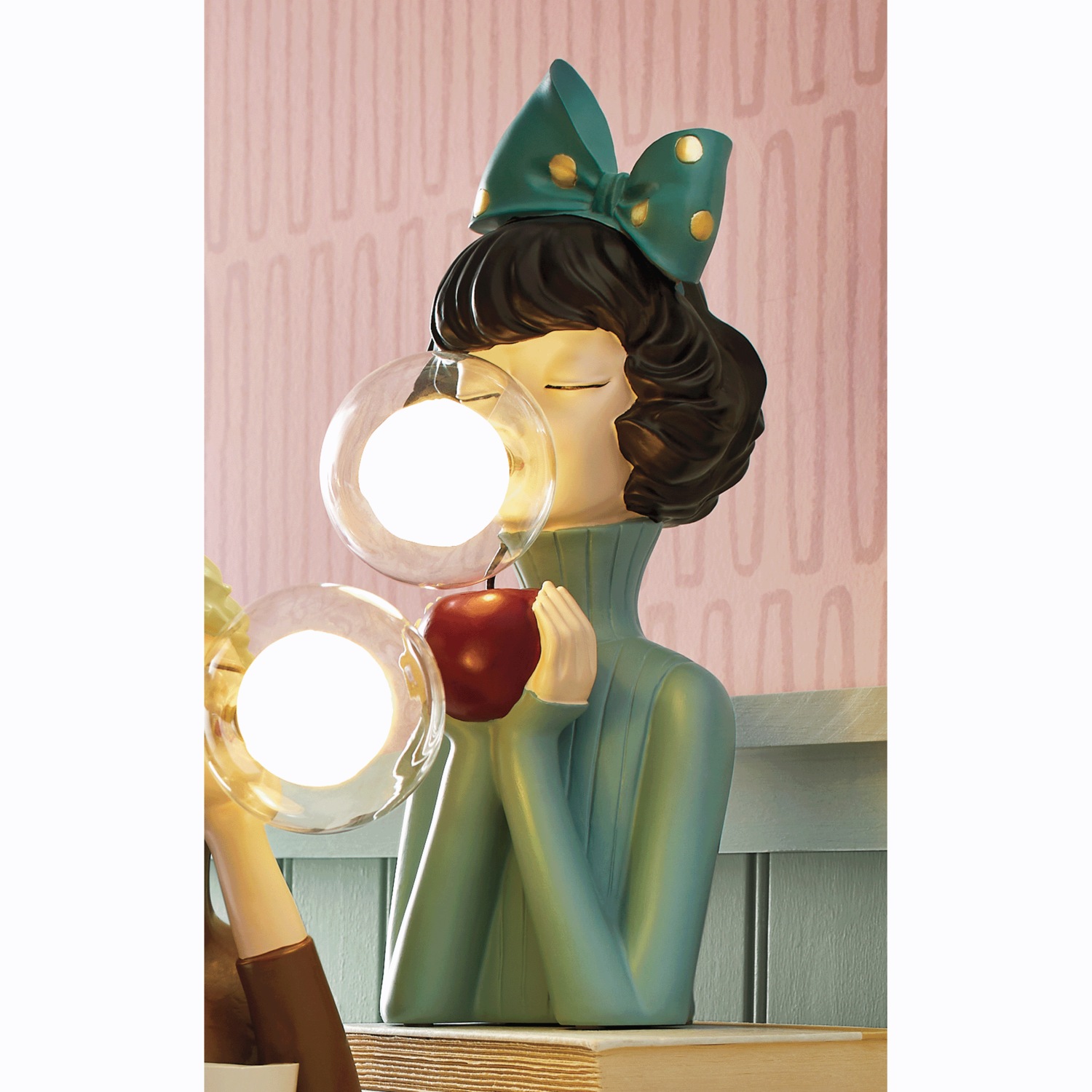 Figural Bubble Gum Lady Lamp | Seventh Avenue