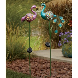 Solar Bird Stake, , large