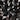 Crystal Pear-Cluster Necklace & Earring Set, Black, swatch