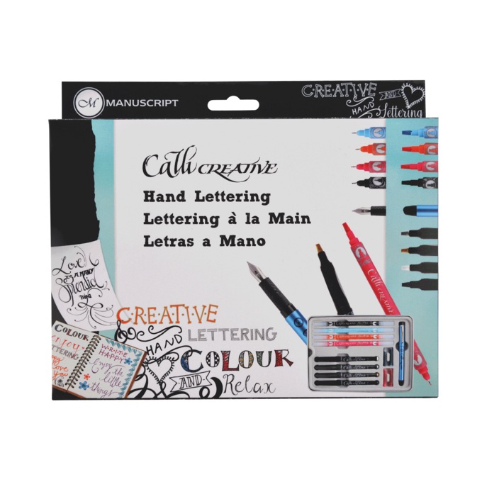 Manuscript Callicreative Hand Lettering Set, , large