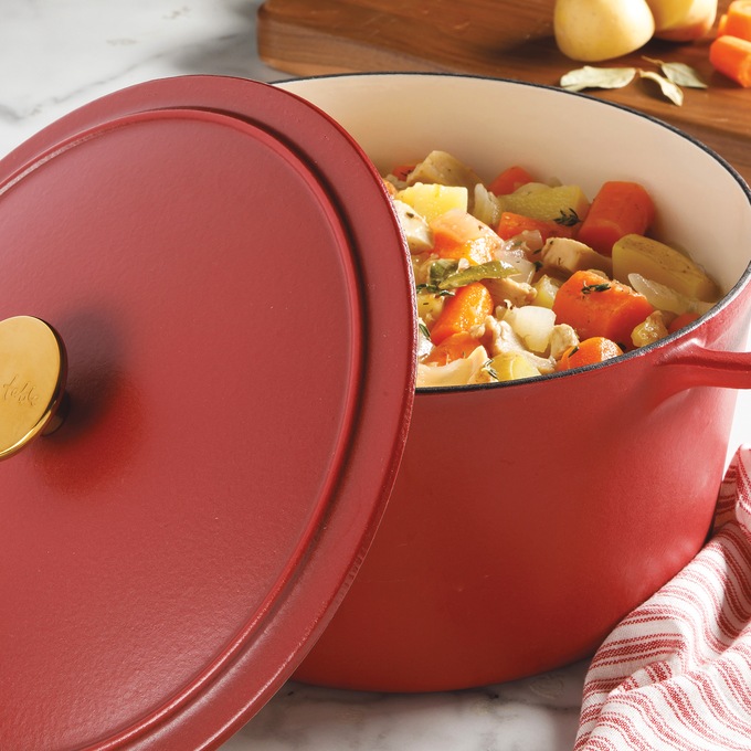 Sur La Table Millau 5.5-qt. Enameled Cast Iron Dutch Oven with Lid, , large