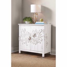 Carved Floral-Swirl Cabinet, , large