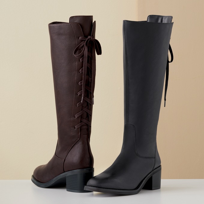 Back Lace-Up Boot, , large